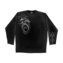 Load image into Gallery viewer, SERPENT BLADE  - Longsleeve T-Shirt Black