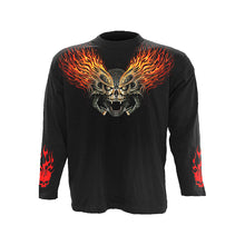 Load image into Gallery viewer, FACE OFF  - Longsleeve T-Shirt Black