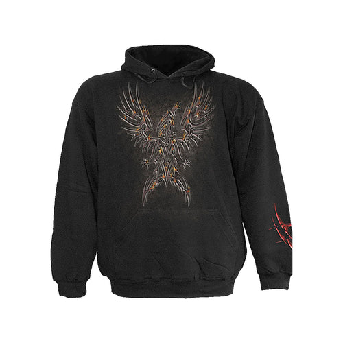 PHOENIX RISING  - Hoody Black