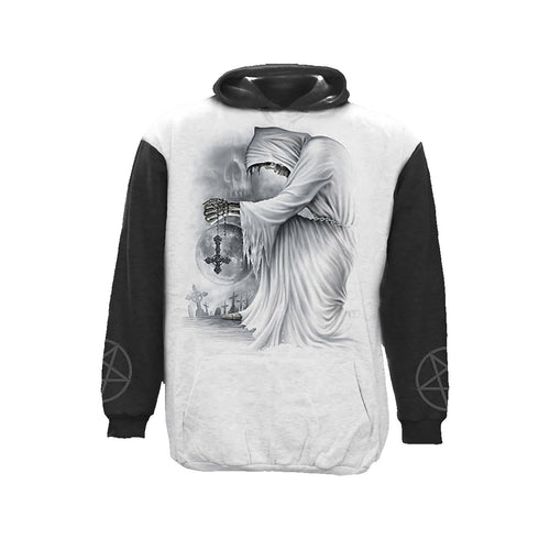 DEATH PRAYER  - Hoody Black White