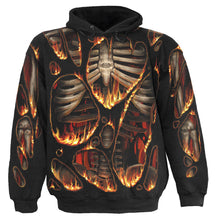 Load image into Gallery viewer, INFERNO - Allover Hoody Black
