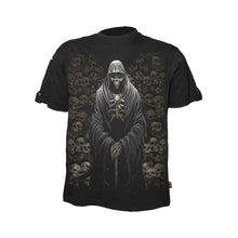 Load image into Gallery viewer, DEATH CRYPT  - Rollup Sleeve T-Shirt Black