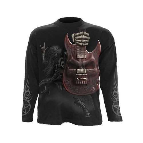 DEATH ROCK  - Longsleeve T-Shirt Black