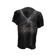 Load image into Gallery viewer, STRAPPED  - Allover T-Shirt Black